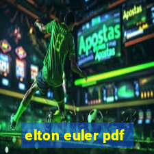 elton euler pdf